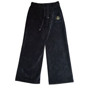 NWT China Jifa Black Corduroy Relaxed Pants Sz XXL